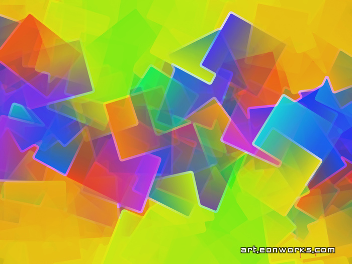brightly colored abstract image