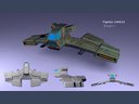 conceptual design of a scifi fighter