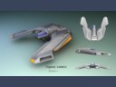 scifi fighter concept