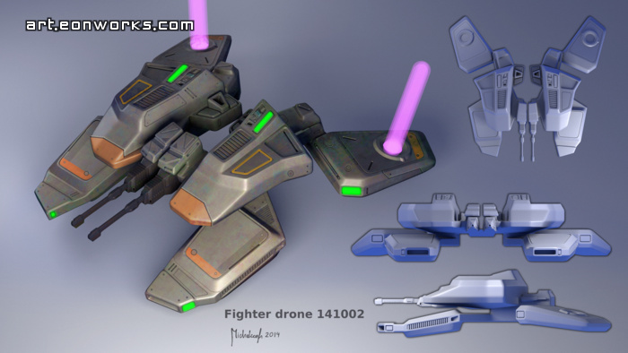 fighter drone concept