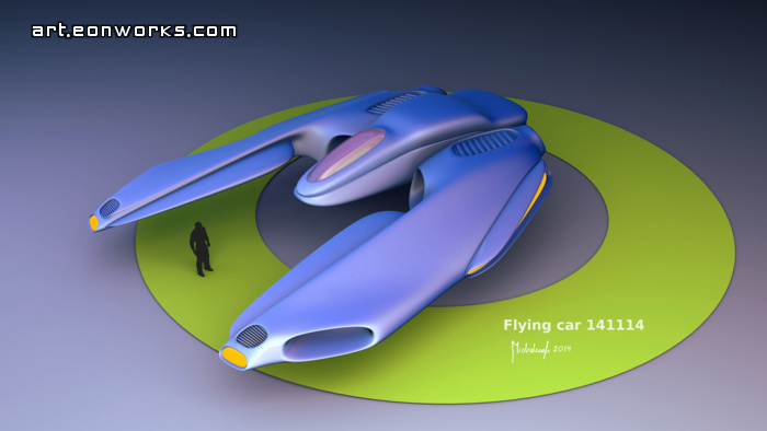 Concept of a flying car