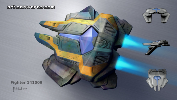 Fighter concept art