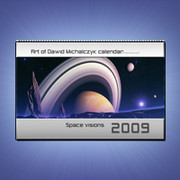 fantasy calendar, abstract calendar, surreal calendar, space calendar, scifi calendar