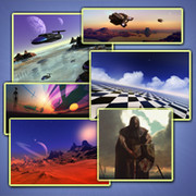 fantasy art, abstract art, space art, surreal art, sci-fi art
