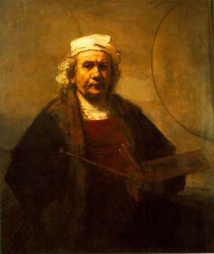 Rembrandt self portrait