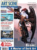 cover of the magazine Art Scene International