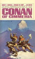 Conan of Cimmeria book cover by Frank Frazetta