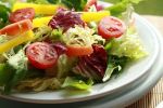 salad and vegetables